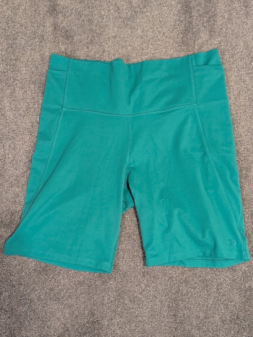 all in motion Teal Bike Shorts